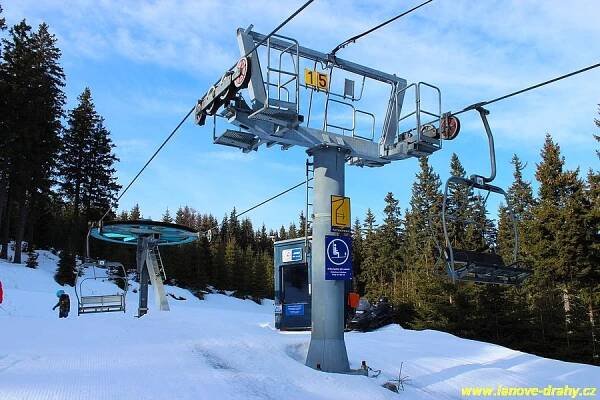 Sedačková lanovka Špindlerův Mlýn - Labská