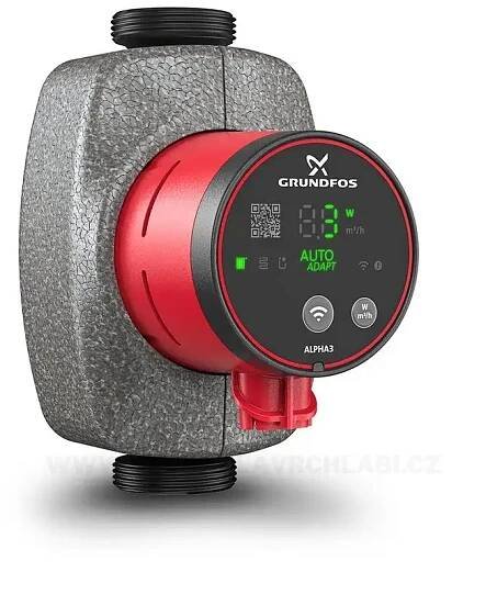 GRUNDFOS ALPHA3 energeticky úsporná regulovaná čerpadla