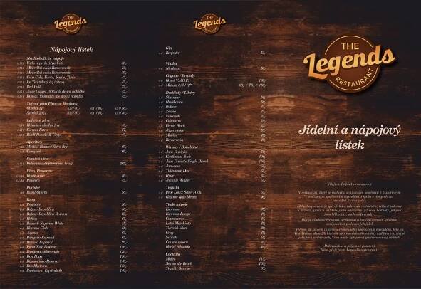 Menu - Penzion Zákoutí