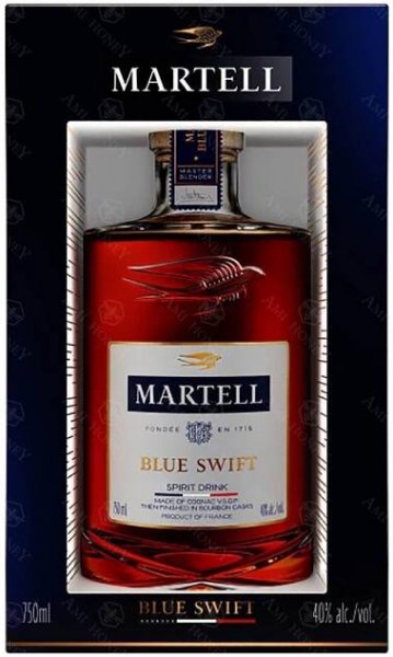 Koňak Martell VSOP Blue Swift 700 ml v kartonu