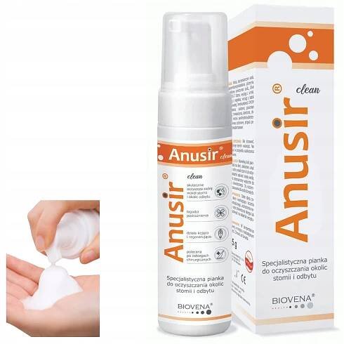 AC225 AnuSir Clean Čisticí a hojivá pěna na pokožku 225 ml