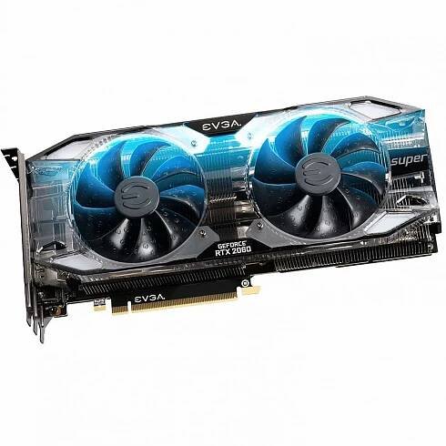 Nvidia GeForce RTX 2060 Super od Evga (Zdroj: VideoCardz)