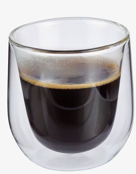 Dvoustěnné sklenice na espresso VERONA 0,15l, 2 ks - Cilio
