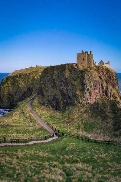 Dunnottar Castle in Scotland