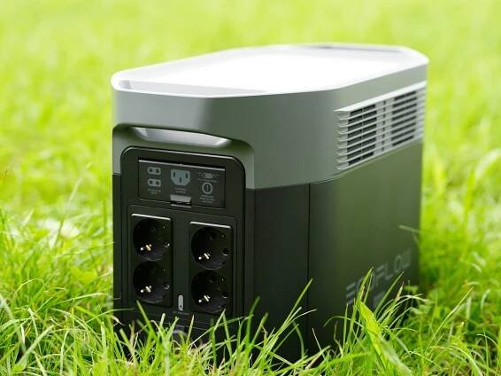 EcoFlow DELTA 2 MAX tragbare Solar Powerstation 2048 Wh Kraftwerk Generator