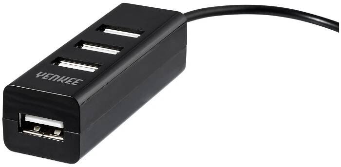 Hub 4x USB 2.0 | YHB 4001BK | Yenkee