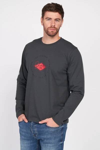 Lee Cooper - Pánské Triko S Dlouhým Rukávem