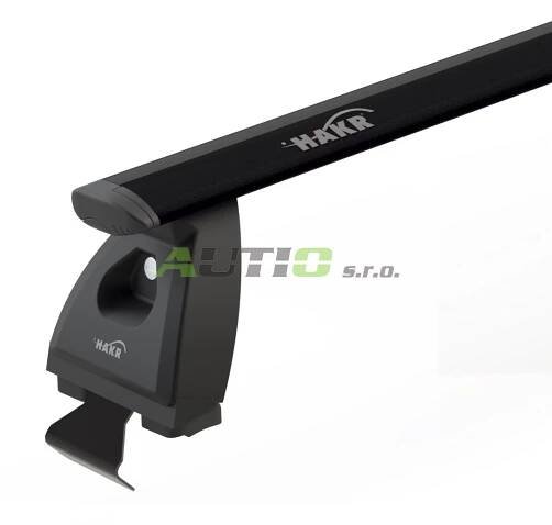 Střešní nosič HAKR wing ŠKODA Fabia IV r.v. 2021-> pod střešní lem (Černé tyče) | AUTIO