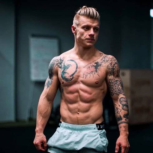Tomáš Chlup má vymakané tělo