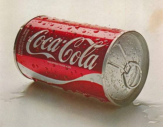 Eine Coca-Cola-Dose