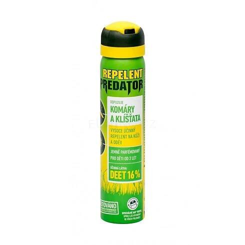 PREDATOR Repelent Deet 16% Repelent 90 ml | ELNINO.CZ