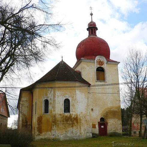 Děkov (okr. RA) - kostel Narození sv. Jana Křtitele