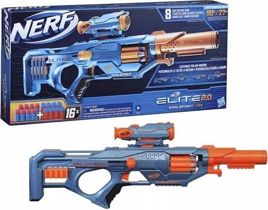 NERF ELITE 2.0 EAGLEPOINT RD 8 Pištoľ