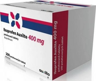 Ibuprofen Auxilto 400 mg 100 tbl. od 135 Kč