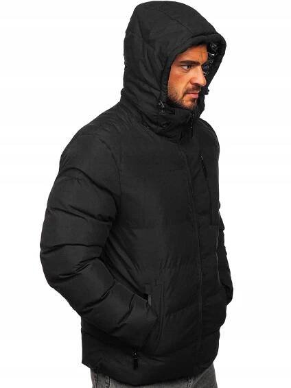 ZIMNÍ BUNDA PROŠÍVANÁ ČERNÁ 5M756 DENLEY_2XL Velikost XXL