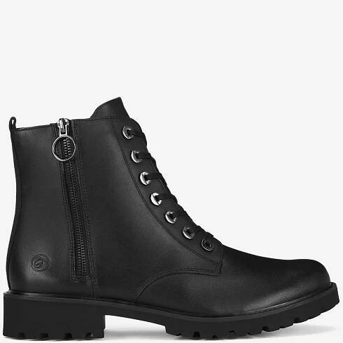Polokozačky Remonte D8671-01 Černá