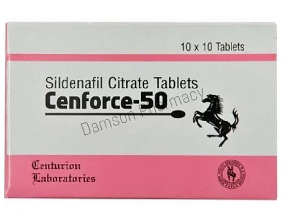 Cenforce 50mg Sildenafil Tablet