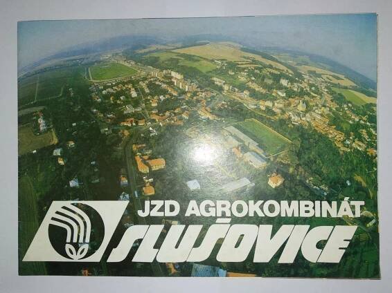 JZD Slušovice, krásná reklamní brožura - Starožitnosti a umění