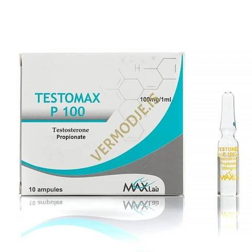 Testomax P100 MAXLab (Testosterone Propionate) - 10amps (50mg/ml)