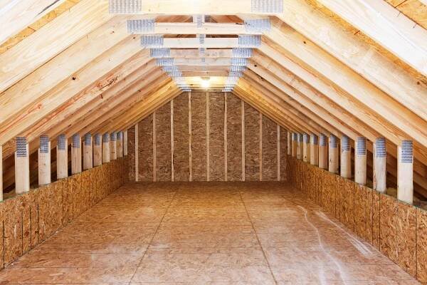 How to Maximize Attic Storage—Even in an Unfinished Space