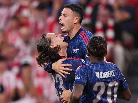 Arsenal create incredible new Champions League record against Athletic Bilbao as super subs make club history