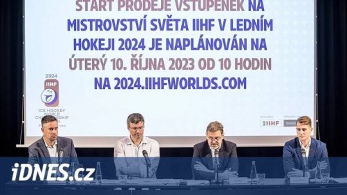 Přes 92 000 vstupenek na hokejové MS má už majitele, volný prodej začne v úterý - iDNES.cz