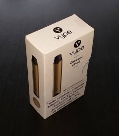Elektronická cigareta Glo VYPE ePod - nová, lepší verze - ZLATÁ