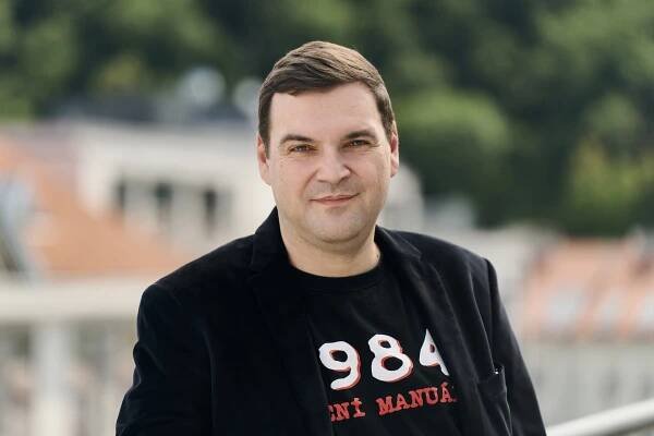 Fotka: Petr Macinka, předseda strany Motoristé sobě