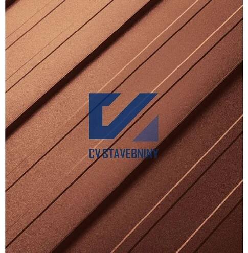 CV STAVEBNINY, eshop - Střecha - Plechová krytina - Satjam - Falcovaná krytina Click - Rapid DeLuxe SRD 510 prolis L1 PMH