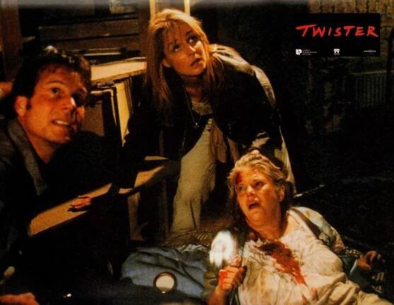 Bill Paxton, Helen Hunt, Lois Smith - Twister - Fotosky
