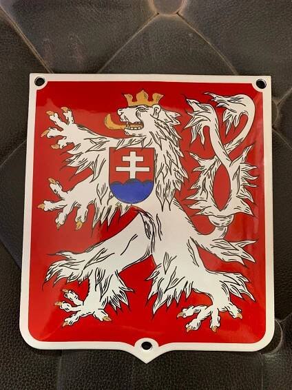Smaltovaná cedule nová - Starožitnosti