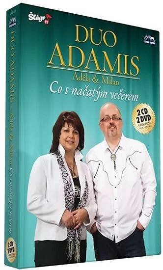Duo Adamis - Co s načatým večerem - 2 CD+2 DVD - Knihkupectví Jakuba Demla - knižní eshop, naučná a odborná literatura, beletrie, vinyly, hudební CD.