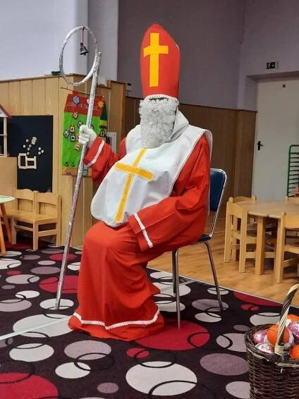 MŠ Habrová - Návštěva Mikuláše ve školce - Oficiální stránky ZŠ a MŠ Třinec