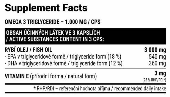 OMEGA 3 TRIGLYCERIDE