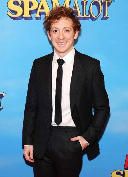 Ethan Slater attends "Spamalot" Opening Night 