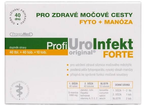 ProfiUro Infekt FORTE 40 tbl+40 tob+10 tob