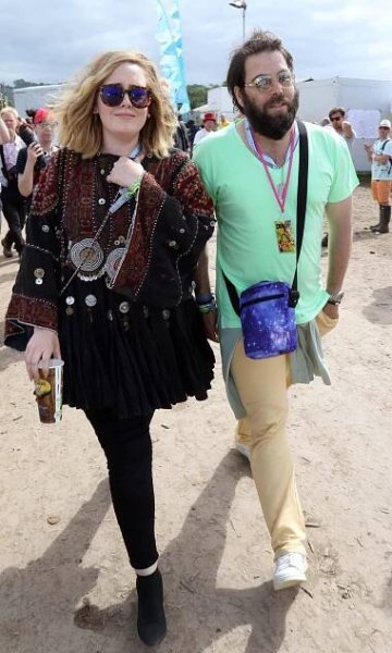 Adele a Simon Konecki