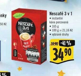 Jip Nescafé 3v1 nabídka