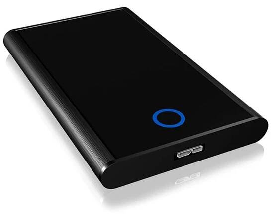 ICY BOX IB-273StU3 Pouzdro na HDD/SSD Černá 2.5"