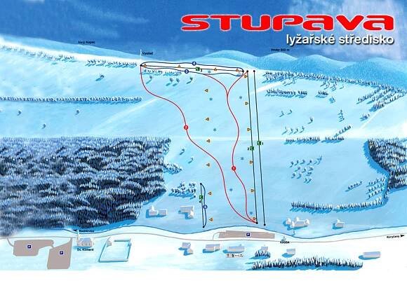 Lyžařské středisko Stupava | NaSvah.cz 