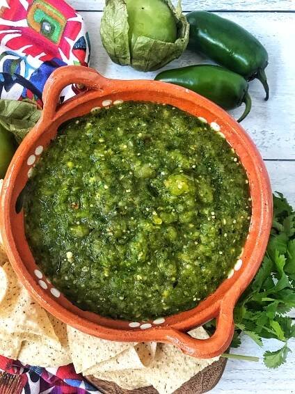Salsa Verde - Dash of Color and Spice