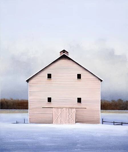 Michael Gregory, Wyncoop, 2021, oil on canvas 36 x 30 inches