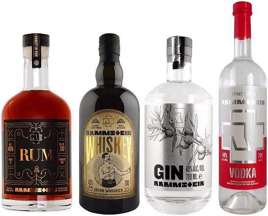Rammstein Rum + Vodka + Whiskey + Gin