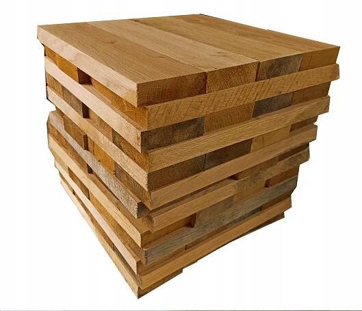 Friza dubové dřevo krbová prkna SUCHE 33cm dub