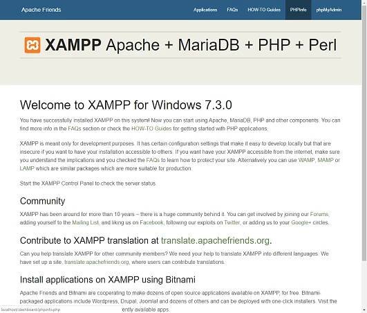 Installing XAMPP server on a Windows 10 machine (Apache, MySQL, PHP) – Dr James Froggatt
