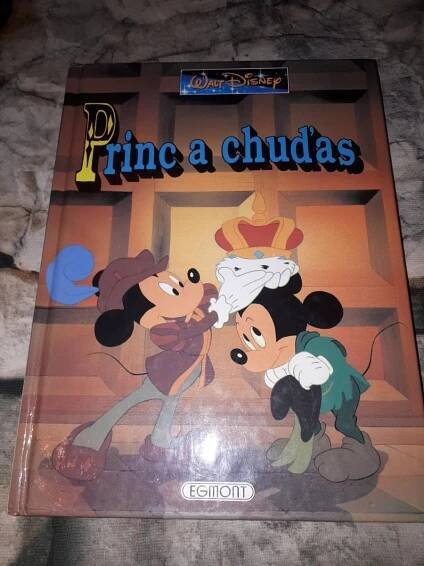WALT DISNEY - Princ a chuďas - Knihy