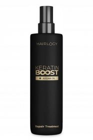 Hairlogy Keratin Boost Regenerační bezoplachová vlasová kúra 200 ml