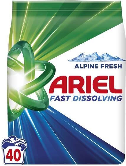 ARIEL Alpine Fresh 2,2 kg (40 praní)