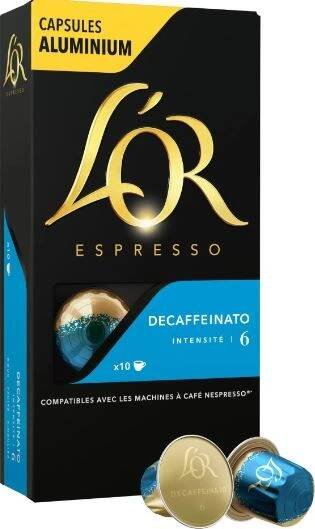 L'OR kapsle bez kofeinu 10 ks od 99 Kč - Heureka.cz