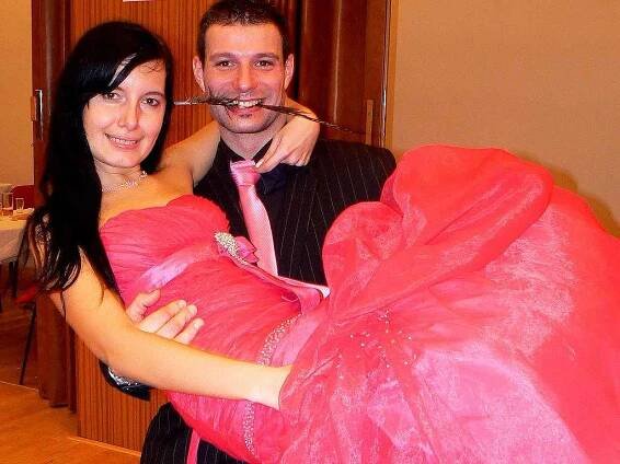 Michal Gajdoš, 28 let, Kojetín   Světlana Gajdošová, 26 let, Kojetín